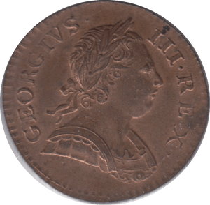 1773 HALFPENNY ( UNC ) - Halfpenny - Cambridgeshire Coins
