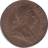 1773 HALFPENNY ( UNC ) - Halfpenny - Cambridgeshire Coins