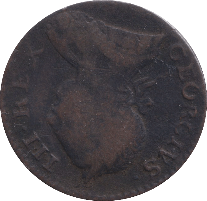 1773 PENNY GEORGE III ( FINE ) - PENNY - Cambridgeshire Coins