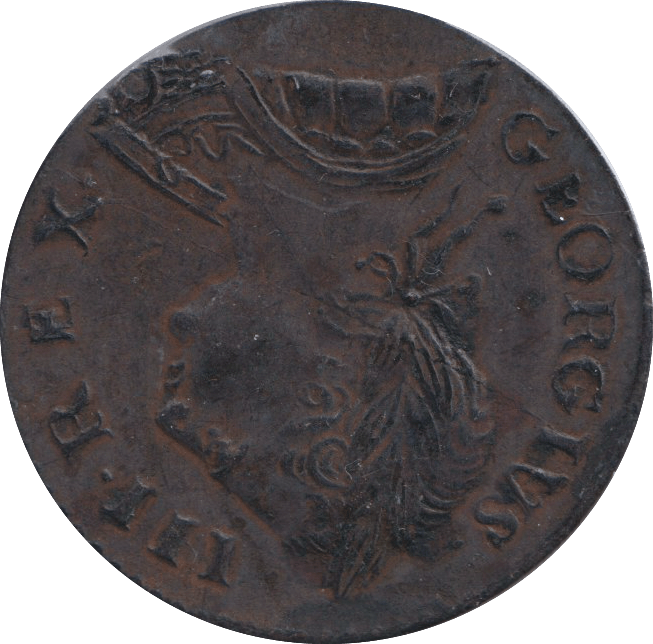 1773 PENNY GEORGE III ( GVF ) - PENNY - Cambridgeshire Coins