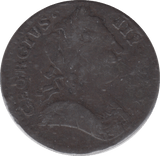 1774 FARTHING ( F ) - FARTHING - Cambridgeshire Coins