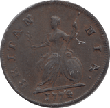1774 FARTHING ( GVF ) - FARTHING - Cambridgeshire Coins