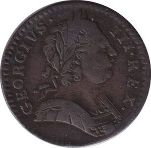 1774 FARTHING ( GVF ) - FARTHING - Cambridgeshire Coins