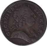 1774 FARTHING ( GVF ) - FARTHING - Cambridgeshire Coins