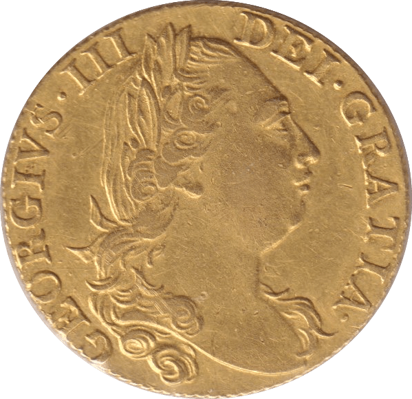 1774 GOLD ONE GUINEA ( EF ) - Guineas - Cambridgeshire Coins
