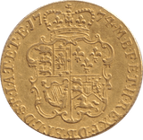 1774 GOLD ONE GUINEA ( EF ) - Guineas - Cambridgeshire Coins