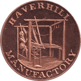 1774 HALF PENNY TOKEN HAVERHILL - HALFPENNY TOKEN - Cambridgeshire Coins