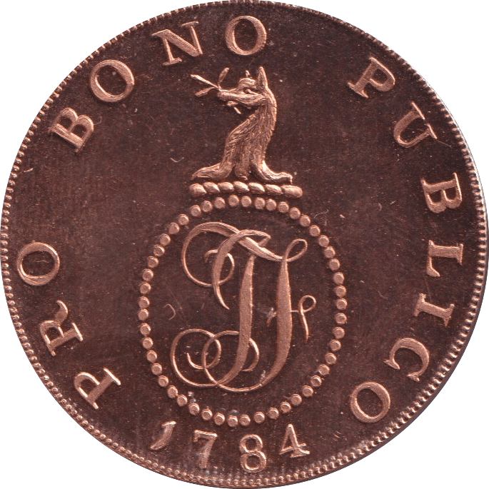 1774 HALF PENNY TOKEN HAVERHILL - HALFPENNY TOKEN - Cambridgeshire Coins