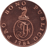 1774 HALF PENNY TOKEN HAVERHILL - HALFPENNY TOKEN - Cambridgeshire Coins