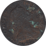 1774 HALFPENNY ( FINE ) - HALFPENNY - Cambridgeshire Coins