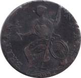 1774 HALFPENNY ( GVF ) - HALFPENNY - Cambridgeshire Coins