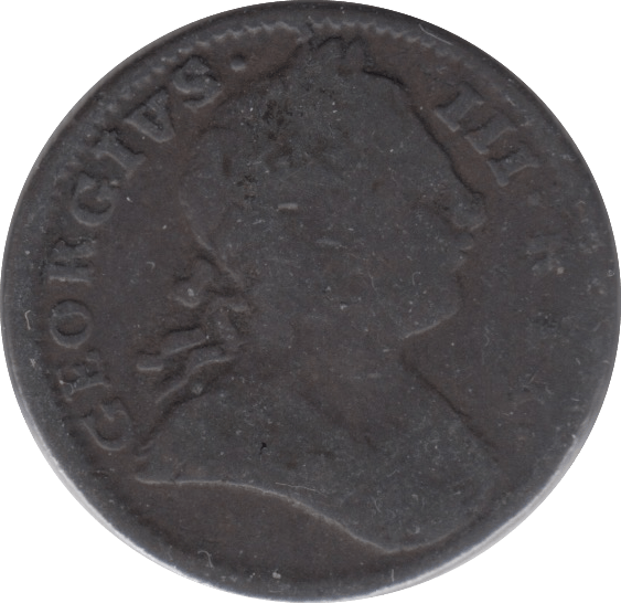 1775 FARTHING ( FINE ) - Farthing - Cambridgeshire Coins