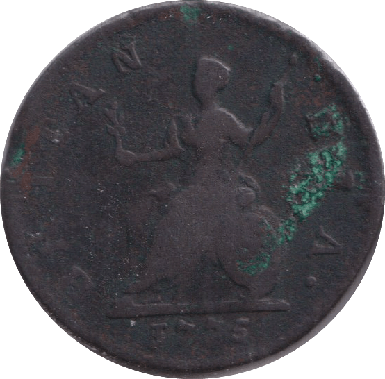 1775 FARTHING ( FINE ) - FARTHING - Cambridgeshire Coins