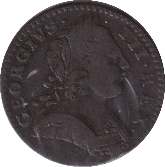 1775 FARTHING ( VF ) - FARTHING - Cambridgeshire Coins