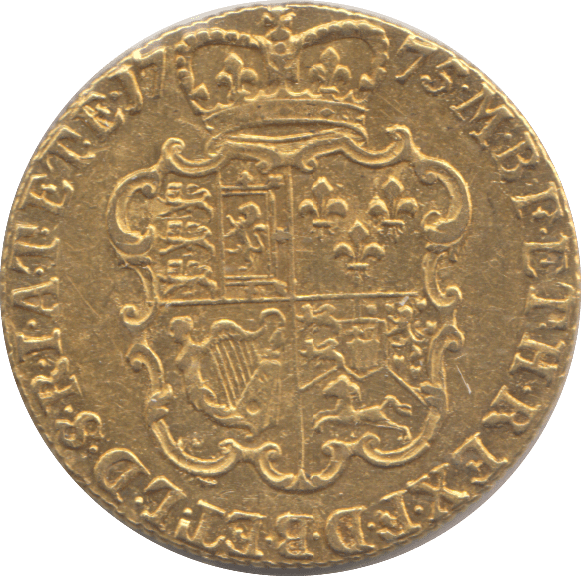 1775 GOLD GUINEA ( EF ) - GUINEAS - Cambridgeshire Coins