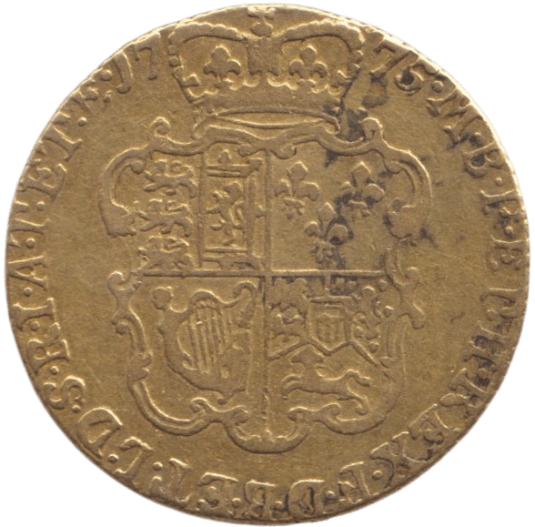 1775 GOLD GUINEA ( F ) - GUINEAS - Cambridgeshire Coins