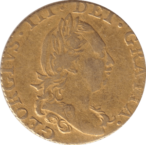 1775 GOLD HALF GUINEA ( VF ) - GUINEAS - Cambridgeshire Coins