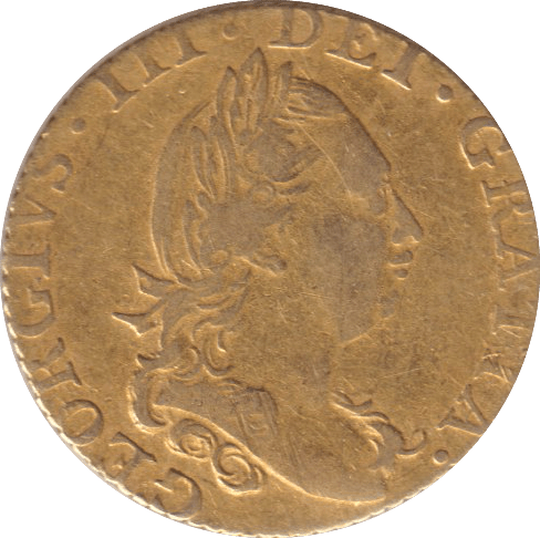 1775 GOLD HALF GUINEA ( VF ) - GUINEAS - Cambridgeshire Coins