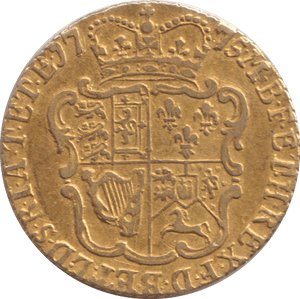 1775 GOLD HALF GUINEA ( VF ) - GUINEAS - Cambridgeshire Coins