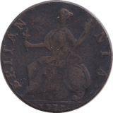 1775 HALFPENNY ( FINE ) - HALFPENNY - Cambridgeshire Coins