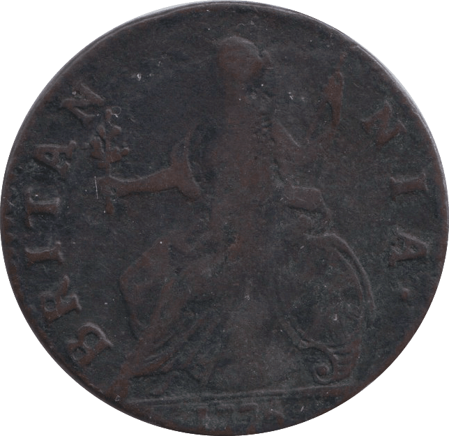 1775 HALFPENNY ( VF ) - HALFPENNY - Cambridgeshire Coins