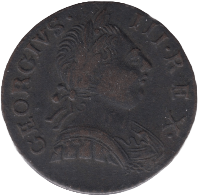 1775 HALFPENNY ( VF ) - Halfpenny - Cambridgeshire Coins