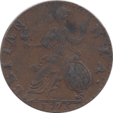 1775 HALFPENNY ( VF ) - HALFPENNY - Cambridgeshire Coins