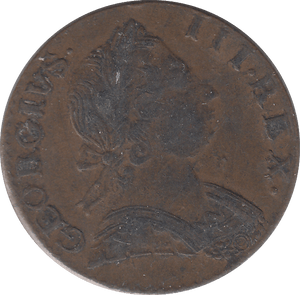 1775 HALFPENNY ( VF ) - HALFPENNY - Cambridgeshire Coins
