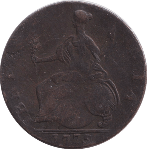 1775 HALFPENNY ( VF ) - HALFPENNY - Cambridgeshire Coins