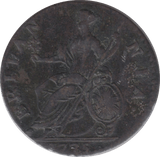 1775 HALFPENNY - HALFPENNY - Cambridgeshire Coins