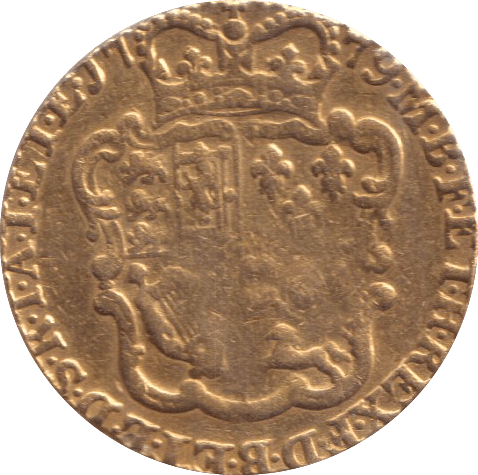 1779 GOLD HALF GUINEA ( VF ) - GUINEAS - Cambridgeshire Coins