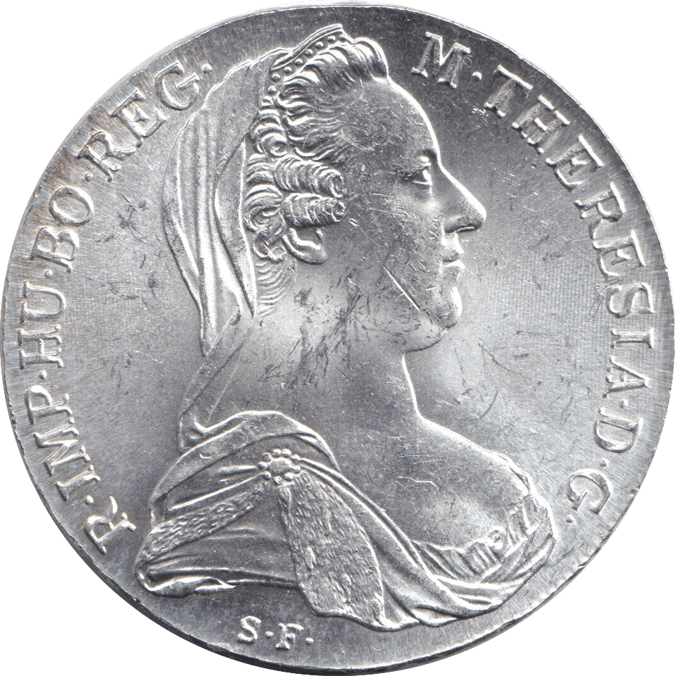 1780 SILVER THALER - SILVER WORLD COINS - Cambridgeshire Coins