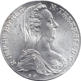 1780 SILVER THALER - SILVER WORLD COINS - Cambridgeshire Coins