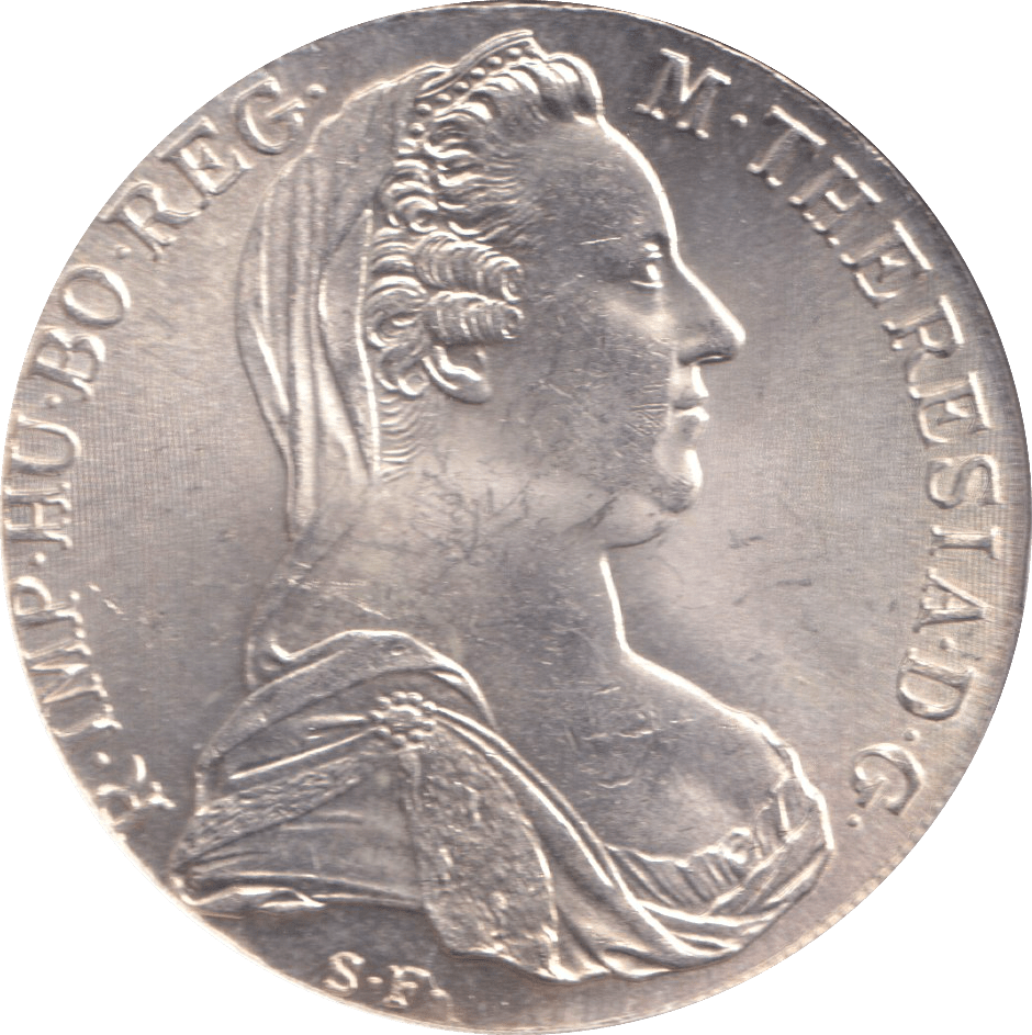 1780 SILVER THALES AUSTRIA - SILVER WORLD COINS - Cambridgeshire Coins