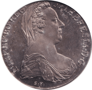 1780 SILVER THALIA AUSTRIA - SILVER WORLD COINS - Cambridgeshire Coins