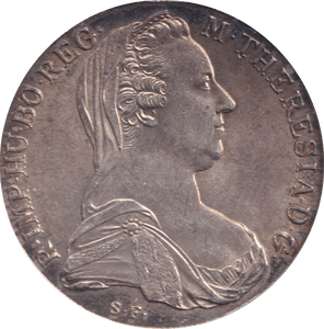 1780 SILVER THALOR RESTRIKE - SILVER WORLD COINS - Cambridgeshire Coins