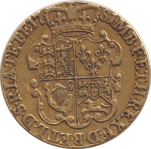 1781 GOLD ONE GUINEA ( FINE ) - GUINEAS - Cambridgeshire Coins