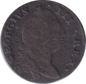 1781 HIBERNIA HALFPENNY IRELAND - WORLD COINS - Cambridgeshire Coins