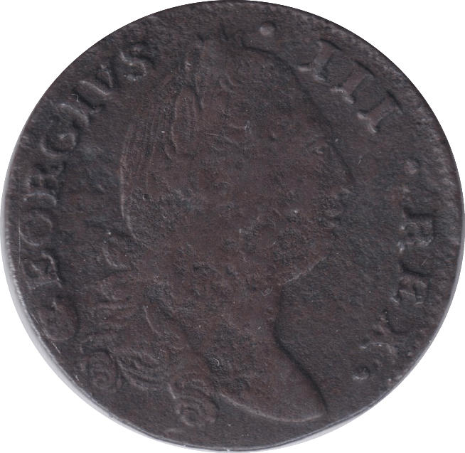1781 HIBERNIA HALFPENNY IRELAND - WORLD COINS - Cambridgeshire Coins