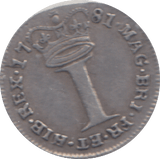 1781 MAUNDY ONE PENNY ( GVF ) - MAUNDY ONE PENNY - Cambridgeshire Coins