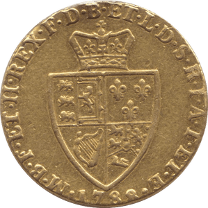 1782 GOLD ONE GUINEA ( FINE ) - GUINEAS - Cambridgeshire Coins