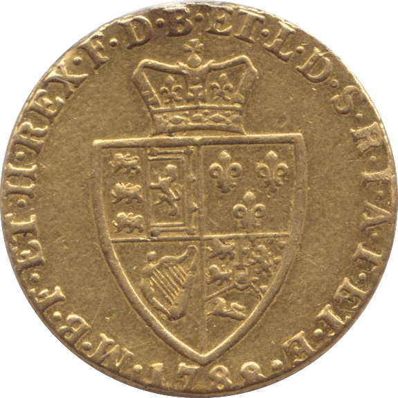1782 GOLD ONE GUINEA ( FINE ) - GUINEAS - Cambridgeshire Coins