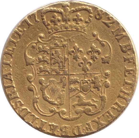 1782 GOLD ONE GUINEA ( VF ) - GUINEAS - Cambridgeshire Coins