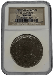 1783MO FF MEXICO 8 REALES EL CAZADOR NGC ANCIENT GENUINE - NGC OTHER COINS - Cambridgeshire Coins