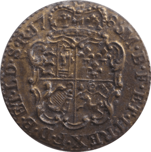 1785 BRASS GAMING TOKEN - GAMING TOKEN - Cambridgeshire Coins