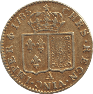 1785 GOLD LOUIS DOR FRANCE - GOLD WORLD COINS - Cambridgeshire Coins