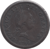 1786 1/2 PENNY ISLE OF MAN - WORLD COINS - Cambridgeshire Coins