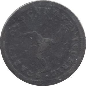 1786 HALF PENNY ISLE OF MAN - PENNY - Cambridgeshire Coins