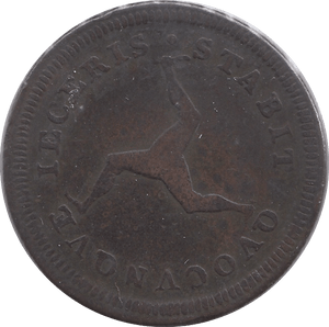 1786 HALFPENNY ISLE OF MAN - WORLD COINS - Cambridgeshire Coins