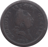 1786 HALFPENNY ISLE OF MAN - WORLD COINS - Cambridgeshire Coins
